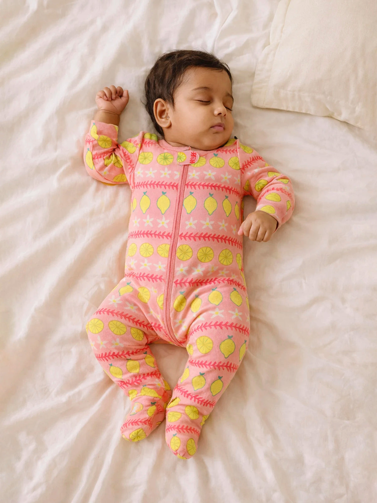Printed Zip Sleepsuit