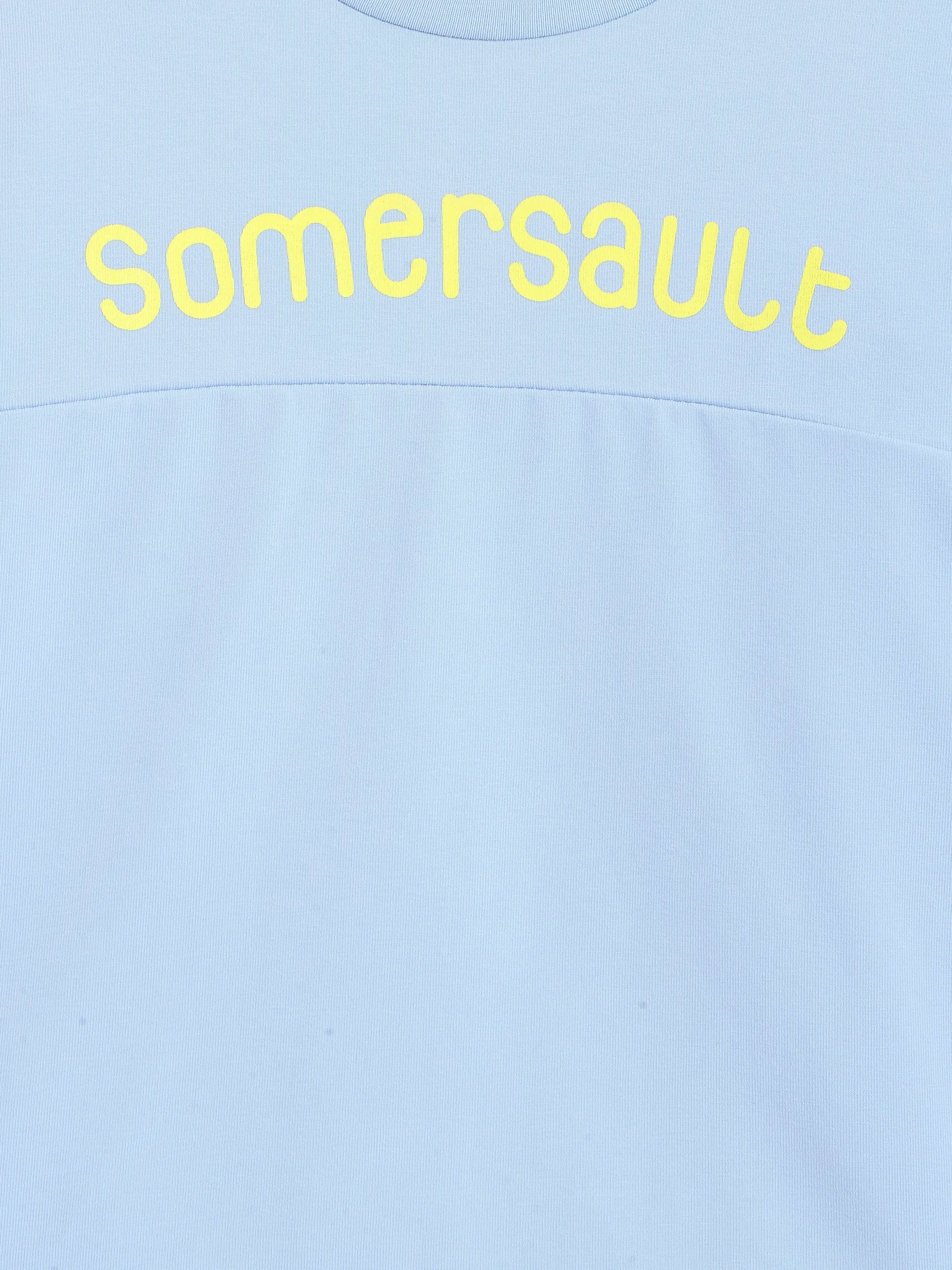 Boy Half Sleeve T-shirt Blue Green 1527