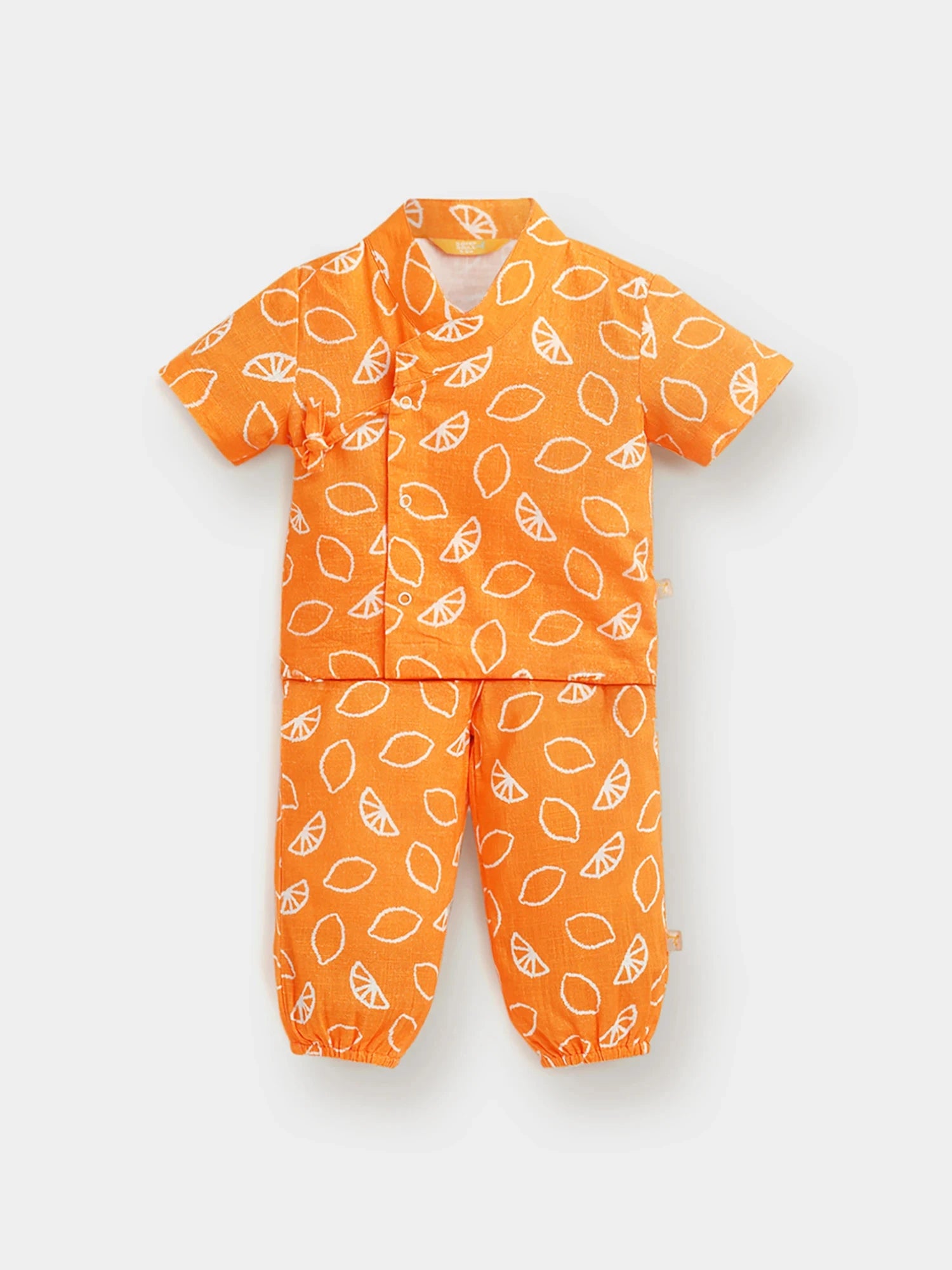 Playful Print Jhalba Baby Girls Set