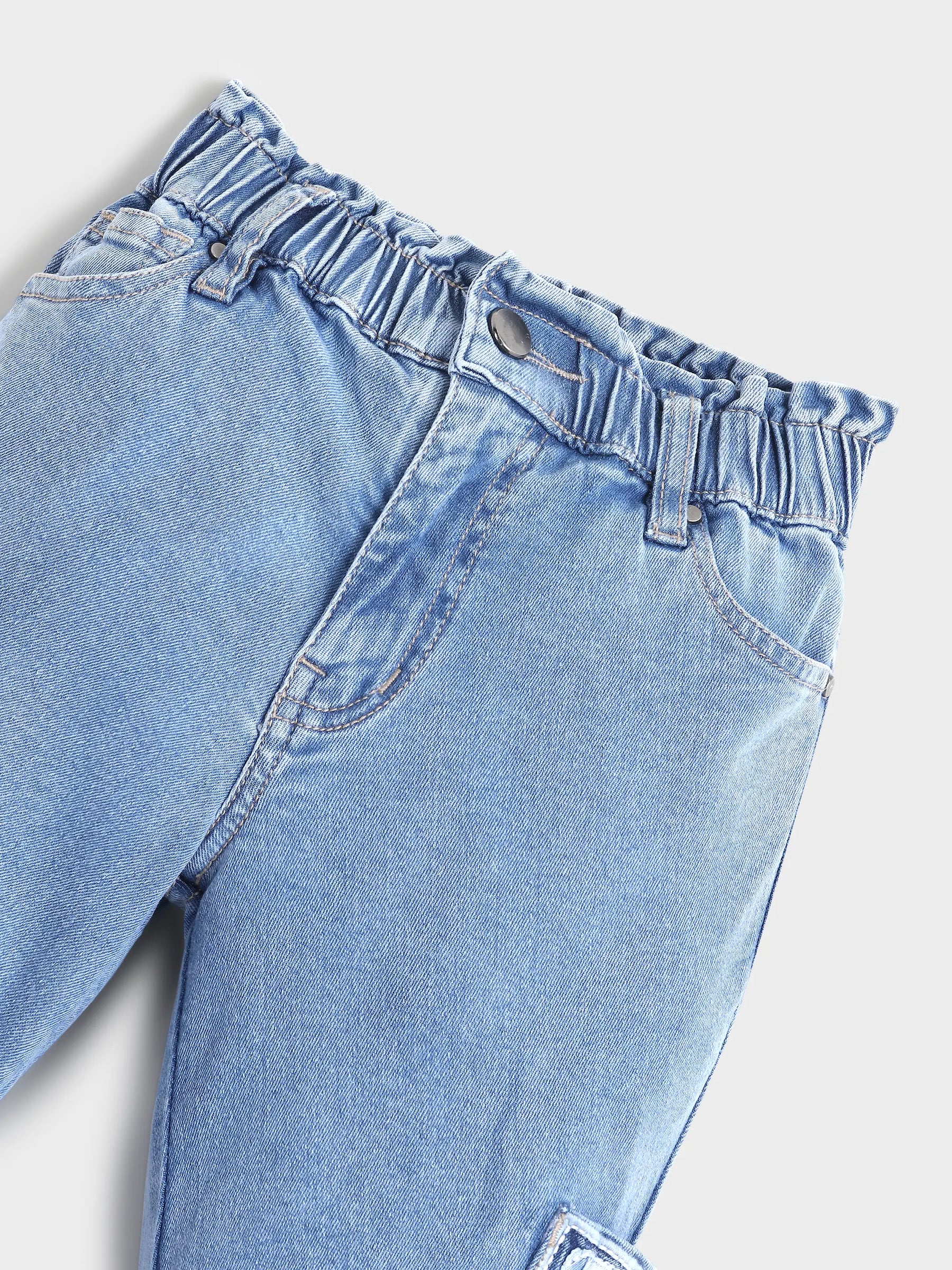 Girl Slim fit Jeans Blue 1417