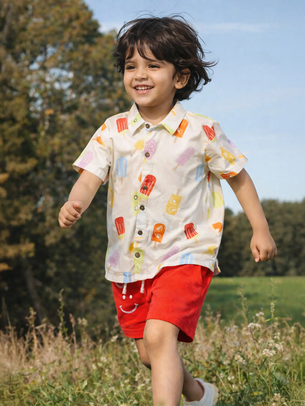 Happy Days Shirt & Shorts Set