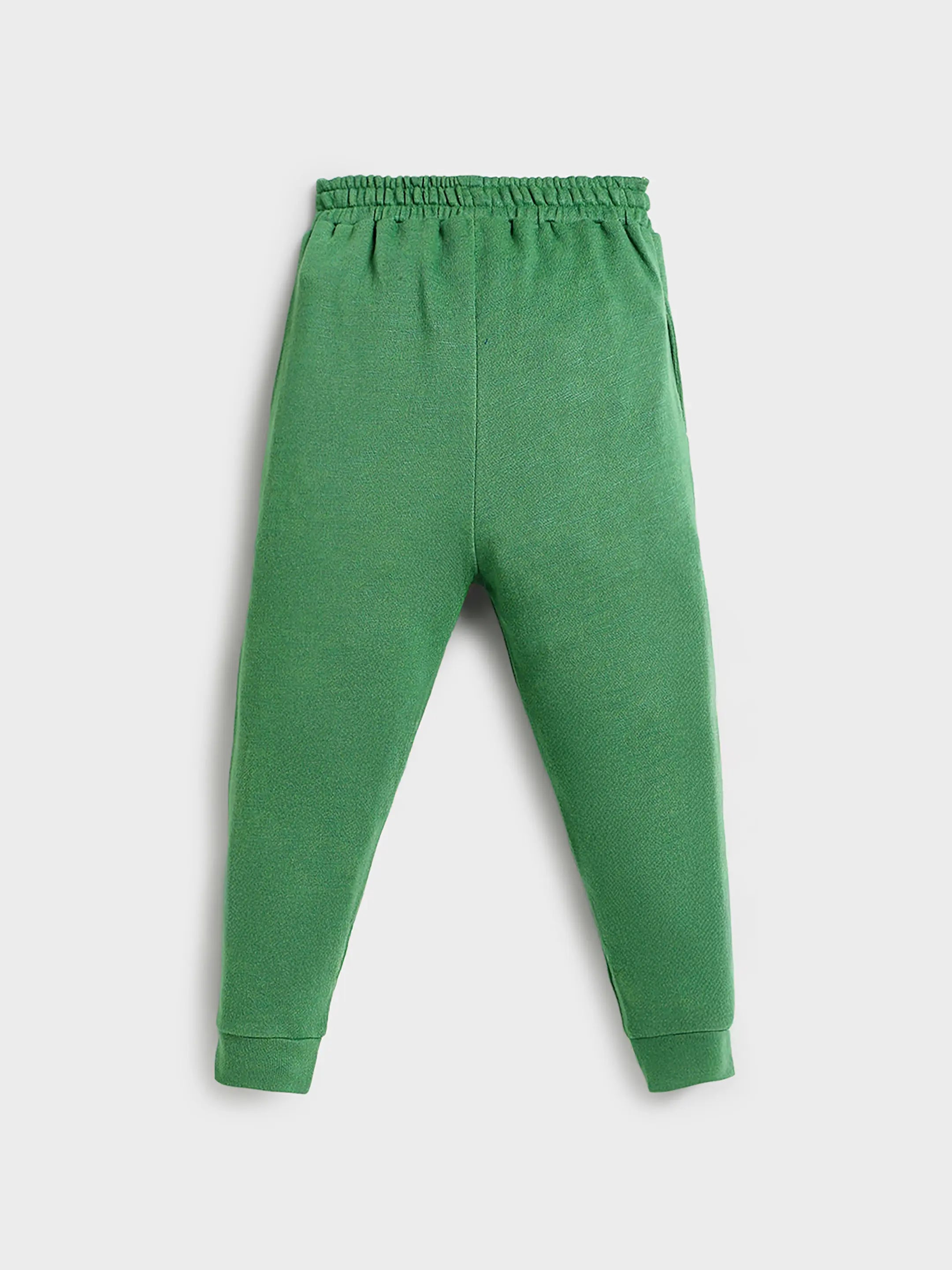 Girls Green Zesty Graphic Jogger Pants