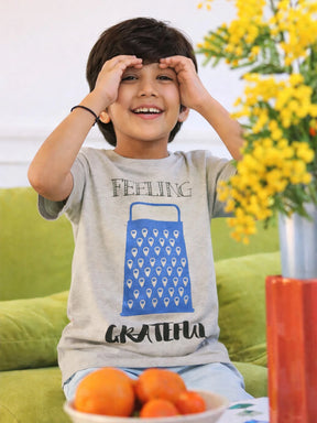 Grateful Drop Shoulder Cotton Tee