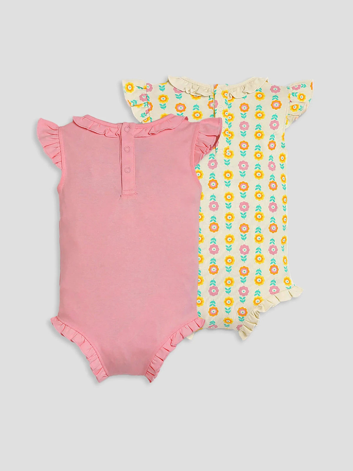 Pack of 2 Ruffle Bodysuit