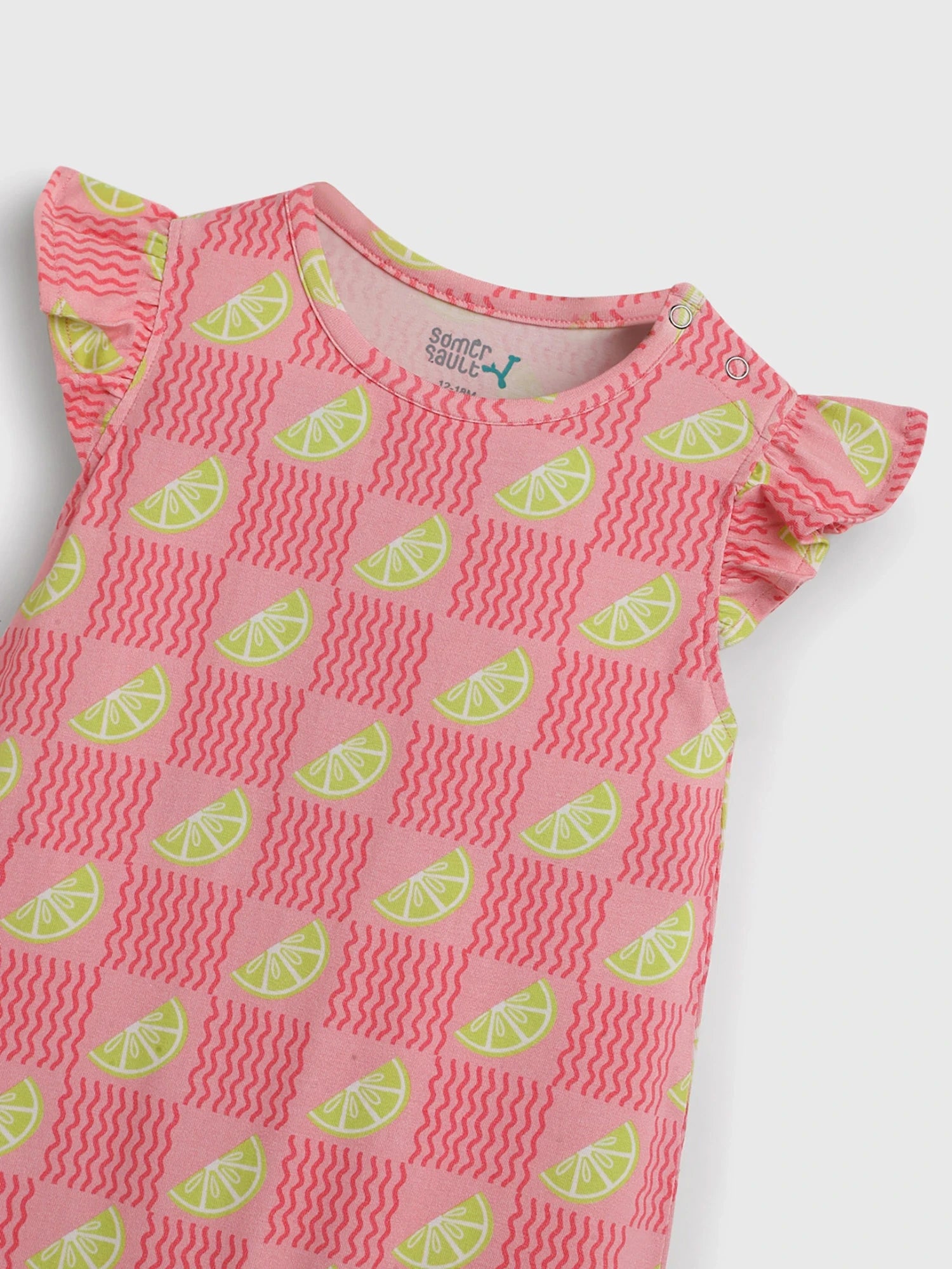 Very Zesty Printed Cotton Romper- Pack of 3