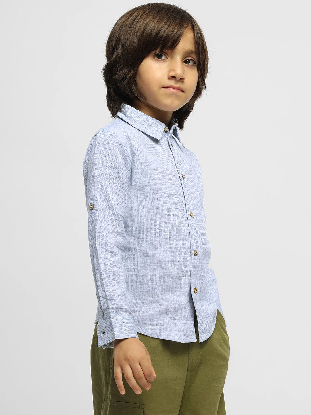 Summer Camp Collared Cotton Shirt