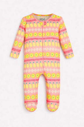Printed Zip Sleepsuit