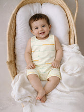 Gentle Waves Sleeveless Baby Girls Romper