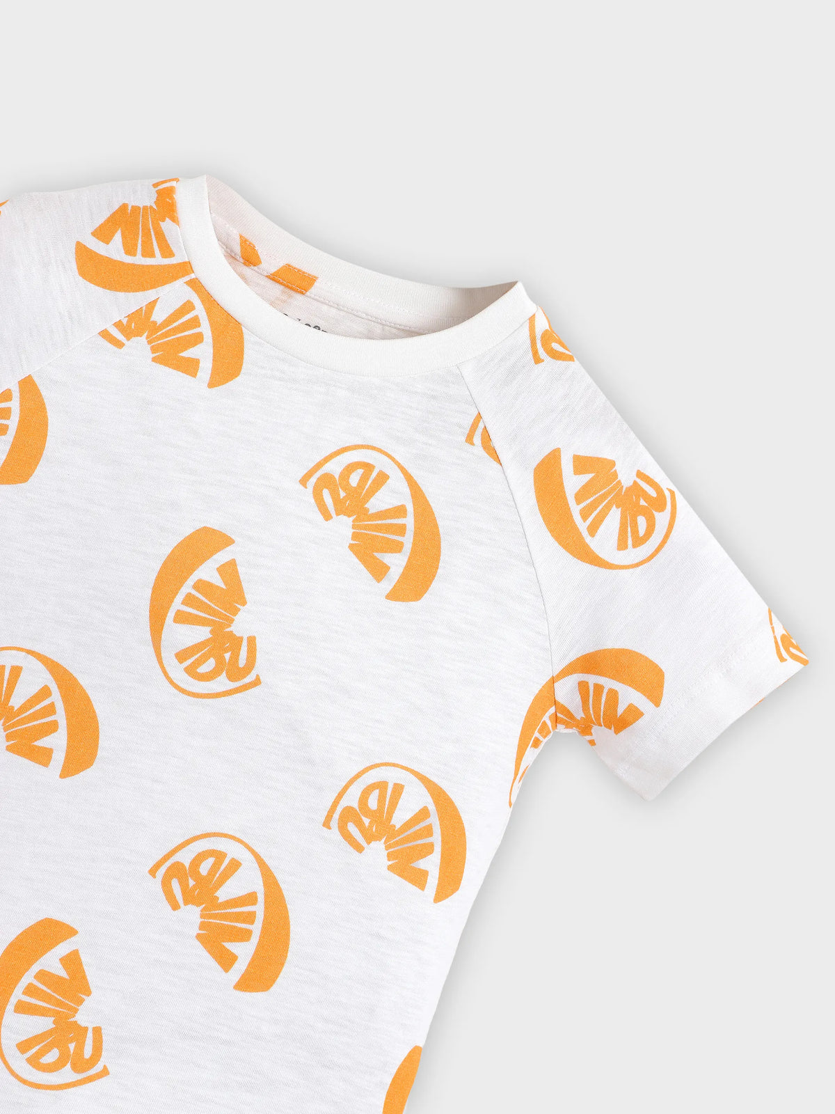 Girl Half Sleeve T-shirt White 1521