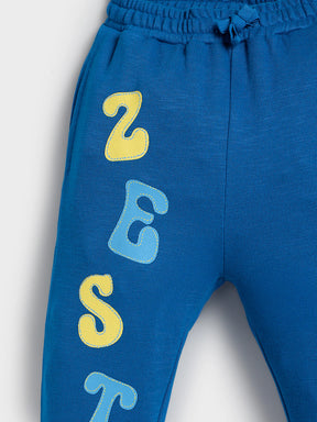 Boys Zesty Blue Joggers