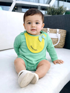 Zesty Green Cotton Bodysuit
