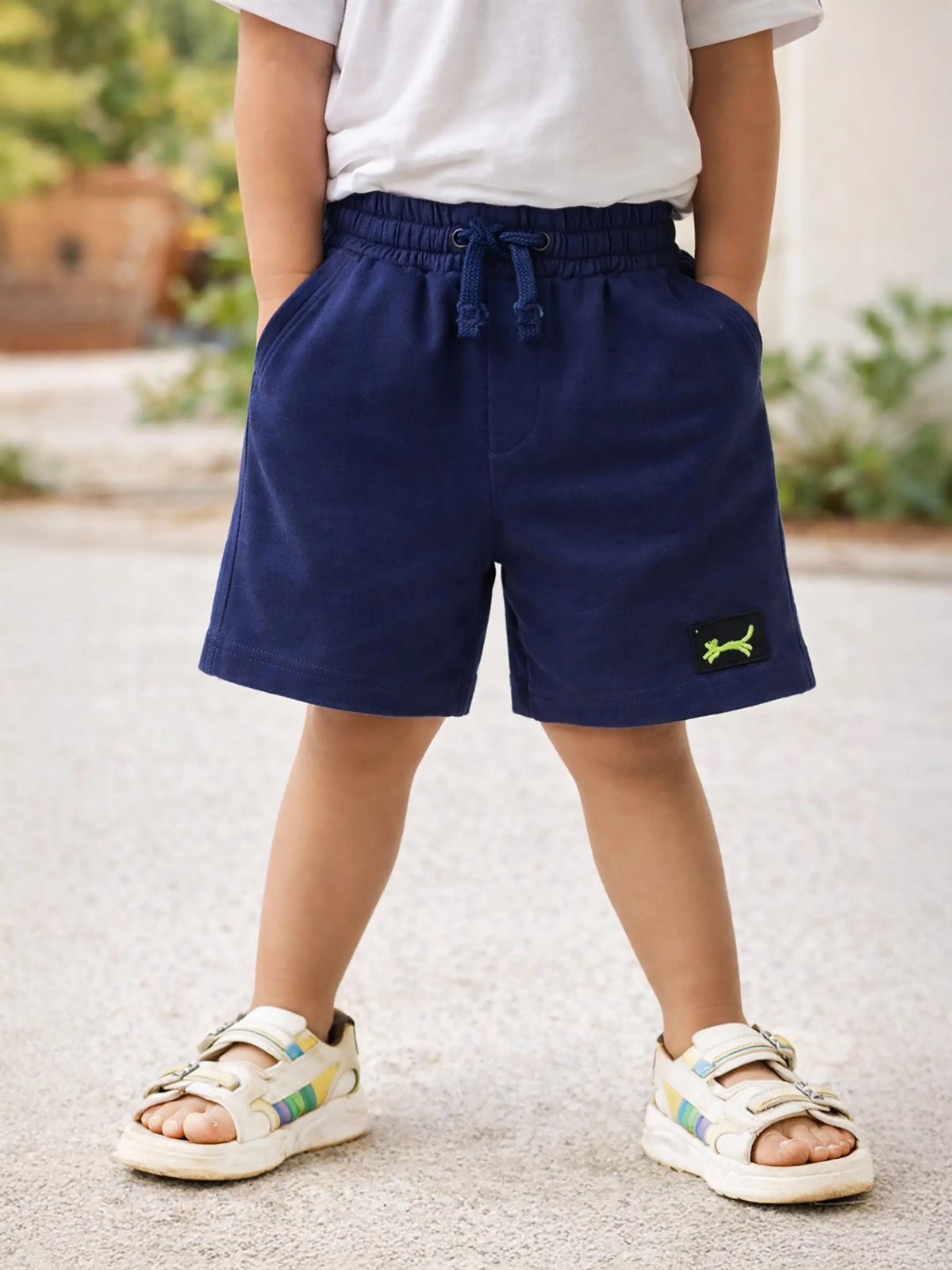 Navy Sports Shorts