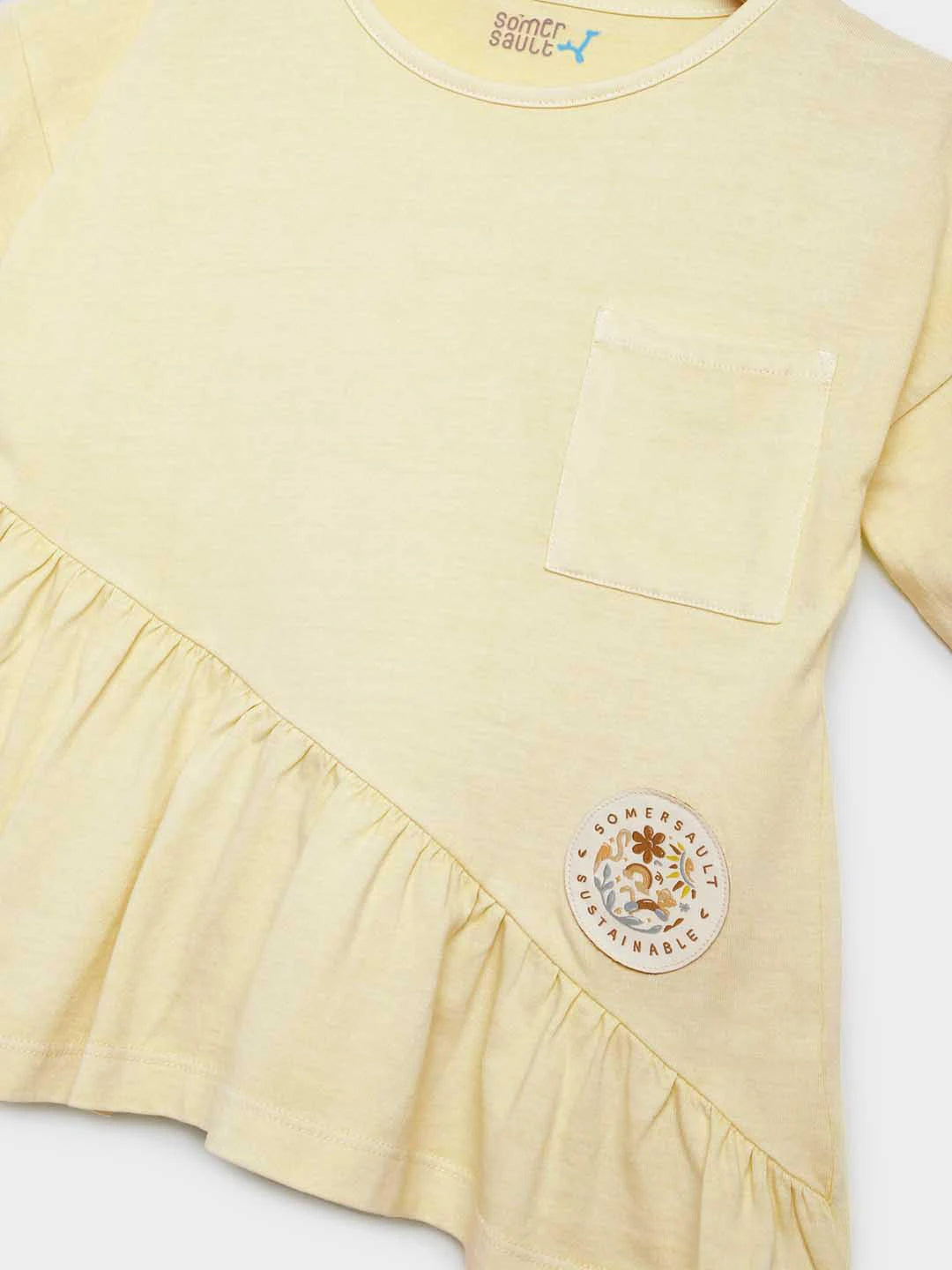 Asymmetrical Cotton Top