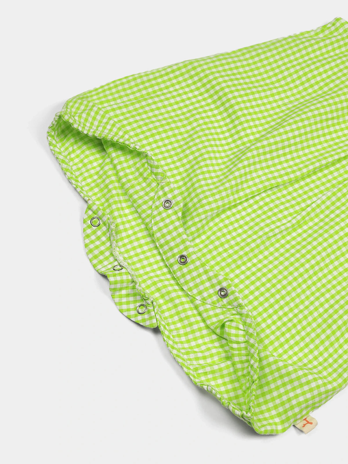 Gingham Cotton Romper