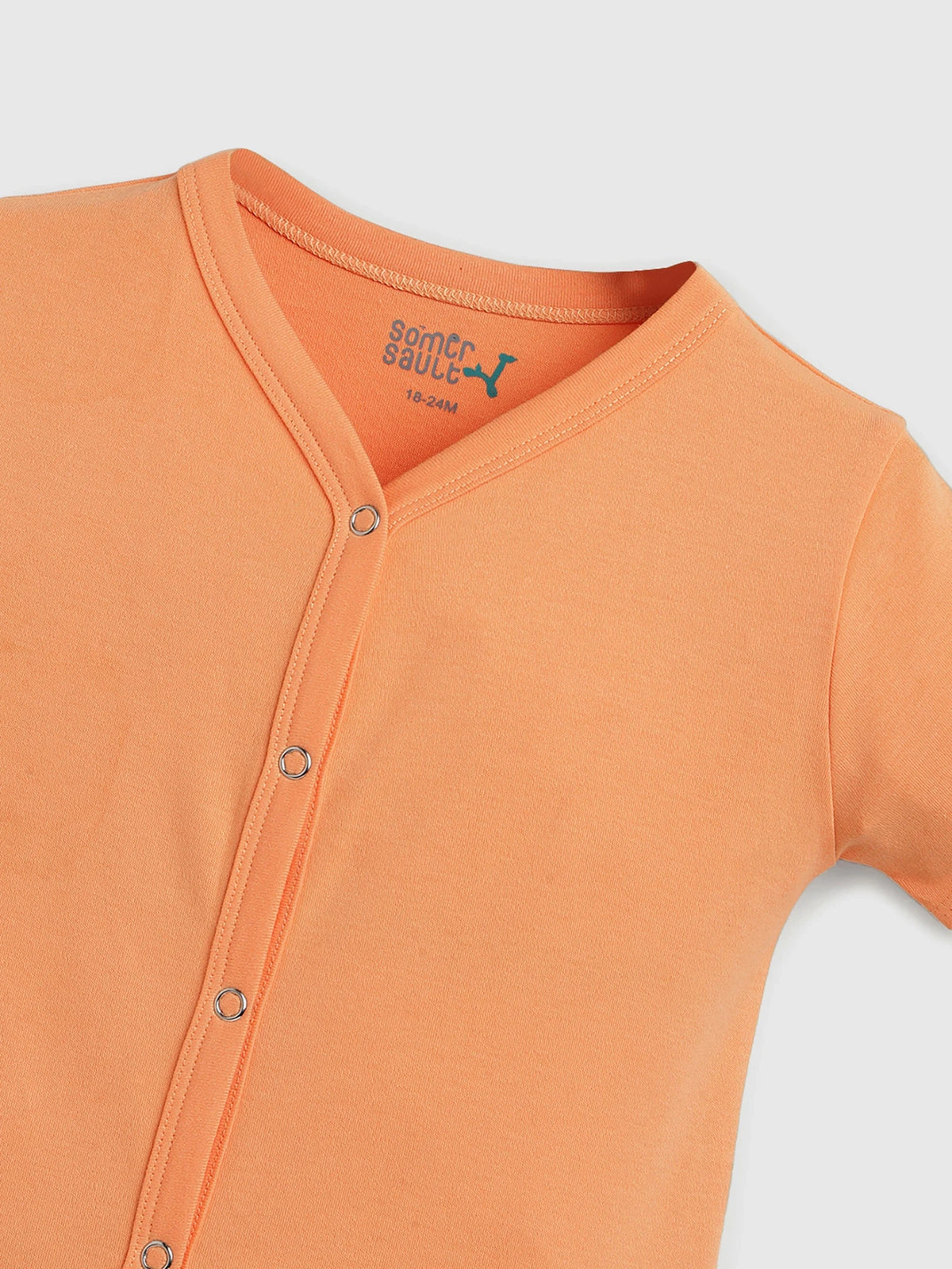 Sunny Citrus Baby Girls Romper Set