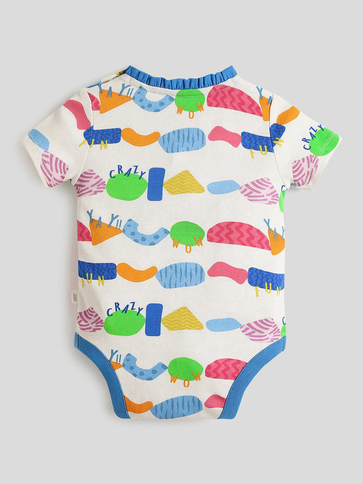 Ruffled Cotton Bodysuit