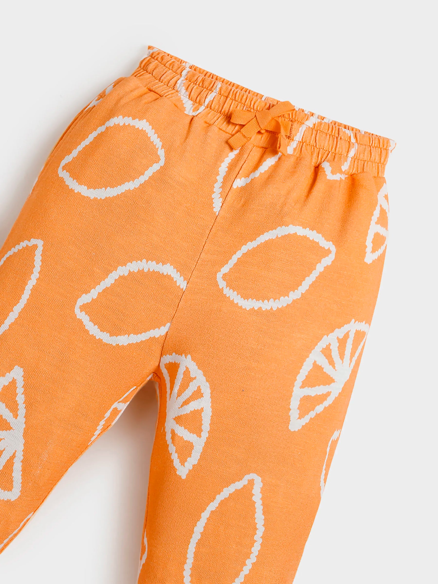 Girl Jogger Trousers BlueGreenorange 1553