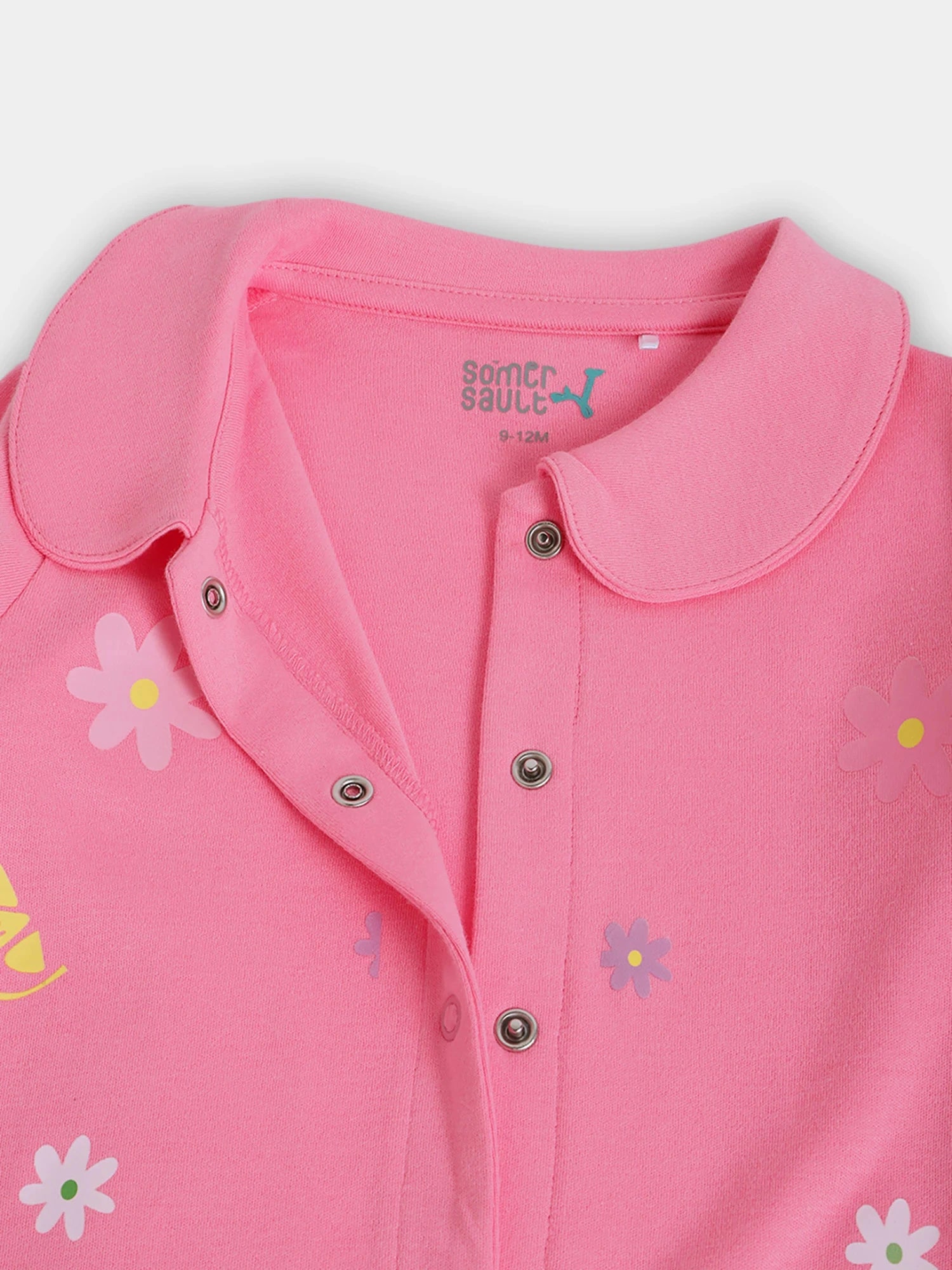 Rosy Dreams Printed Sleepsuit - Footed