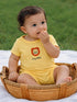 Stay Wild Lion Baby Girls Bodysuit