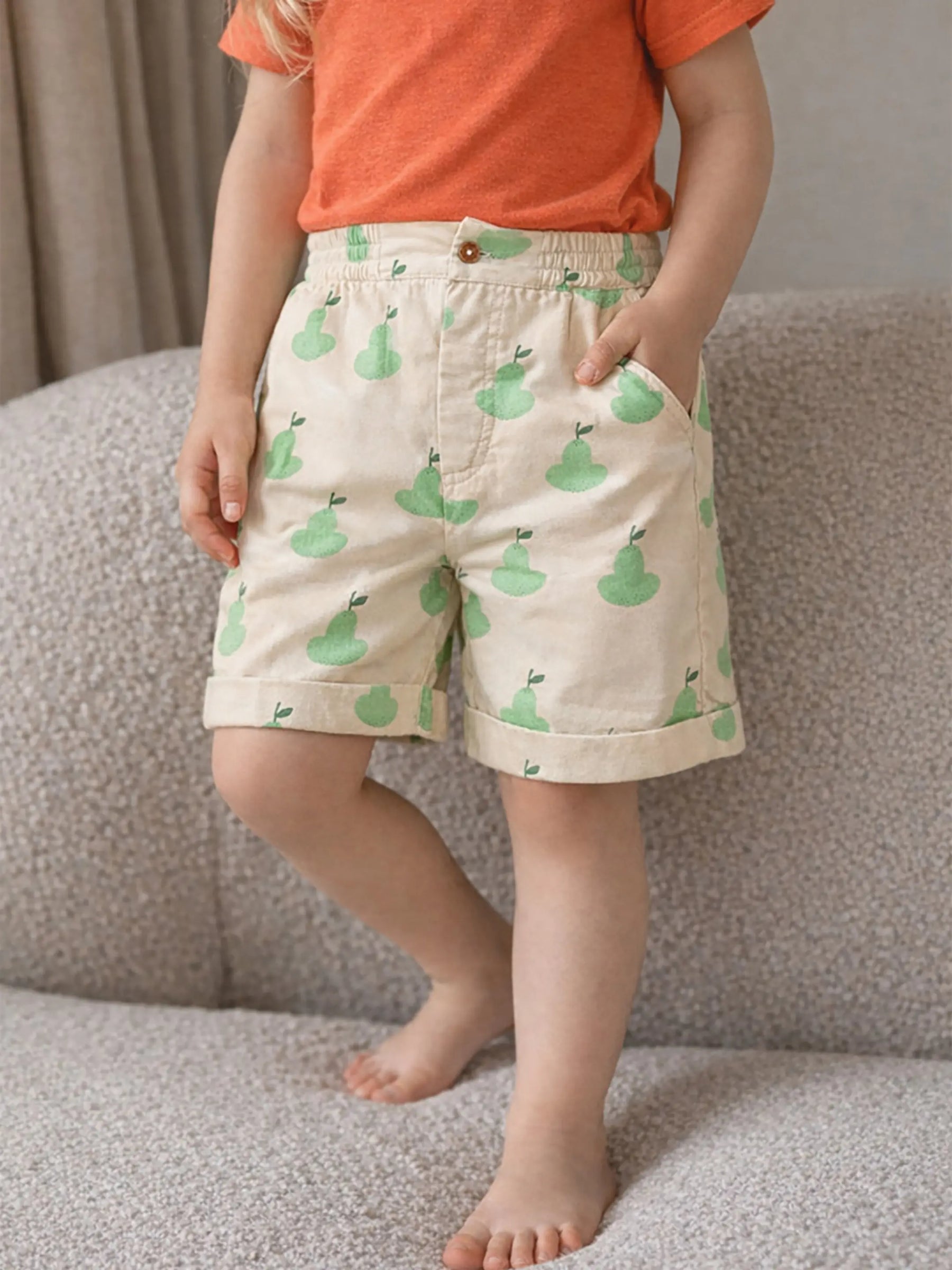 Happy Pear Cotton Shorts