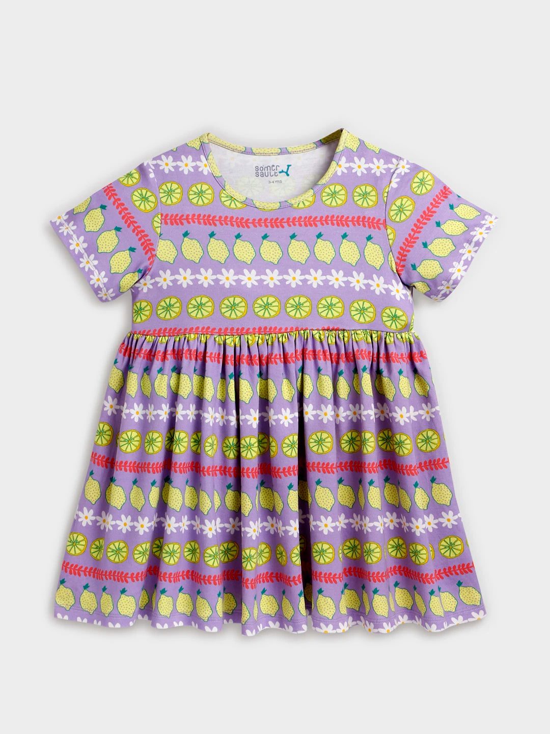 Multicolour Geometric Print Dress