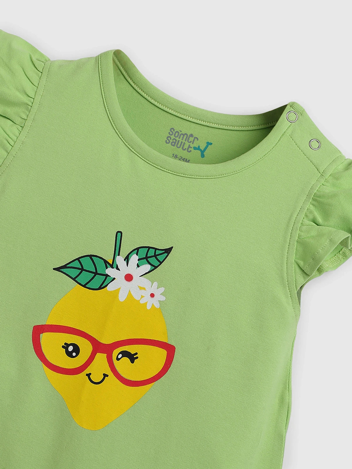Pack of 3 Printed Cotton Romper