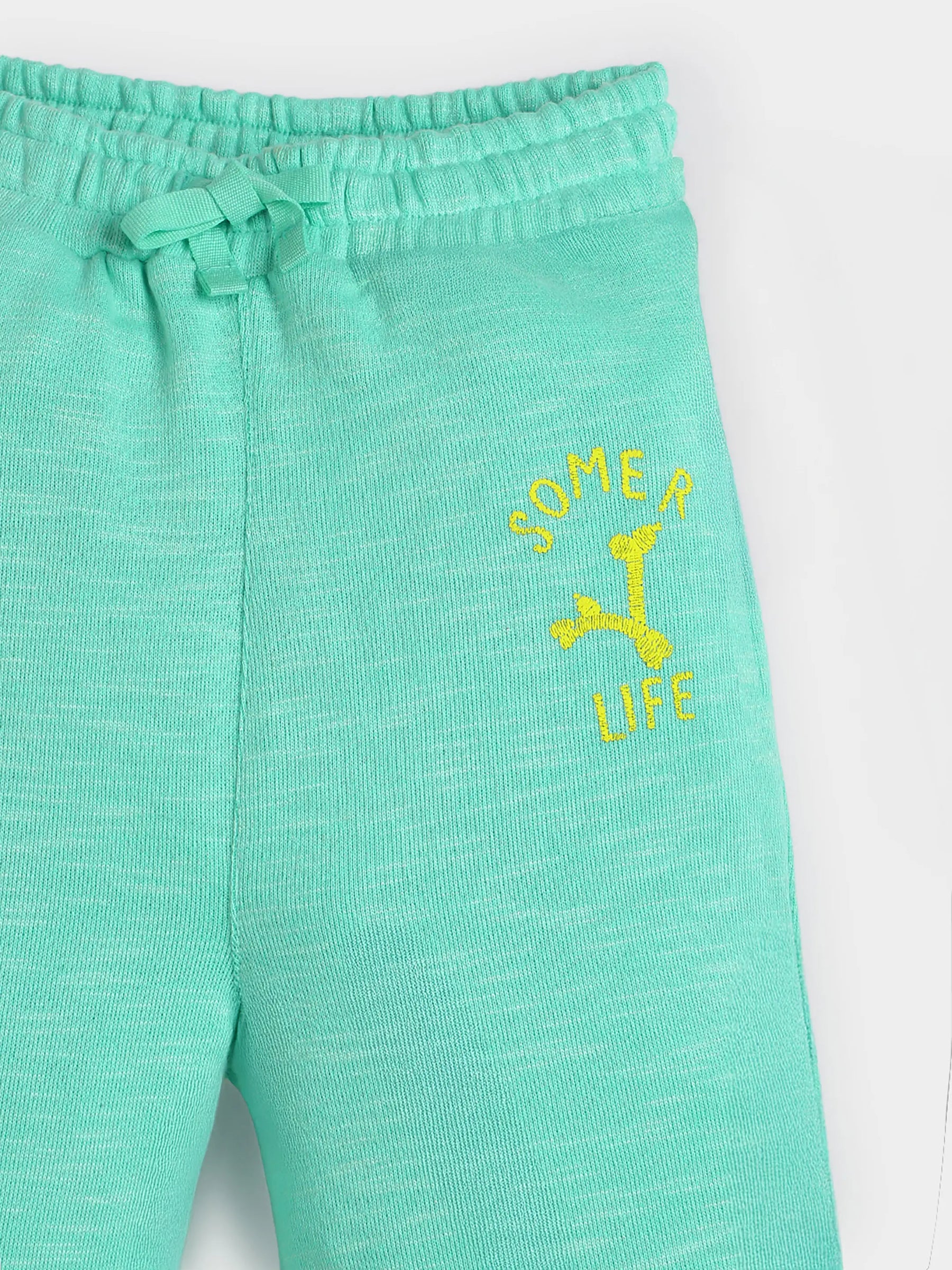 Girl Jogger Trousers Green 1547