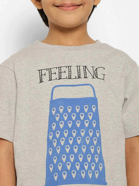 Grateful Drop Shoulder Cotton Tee