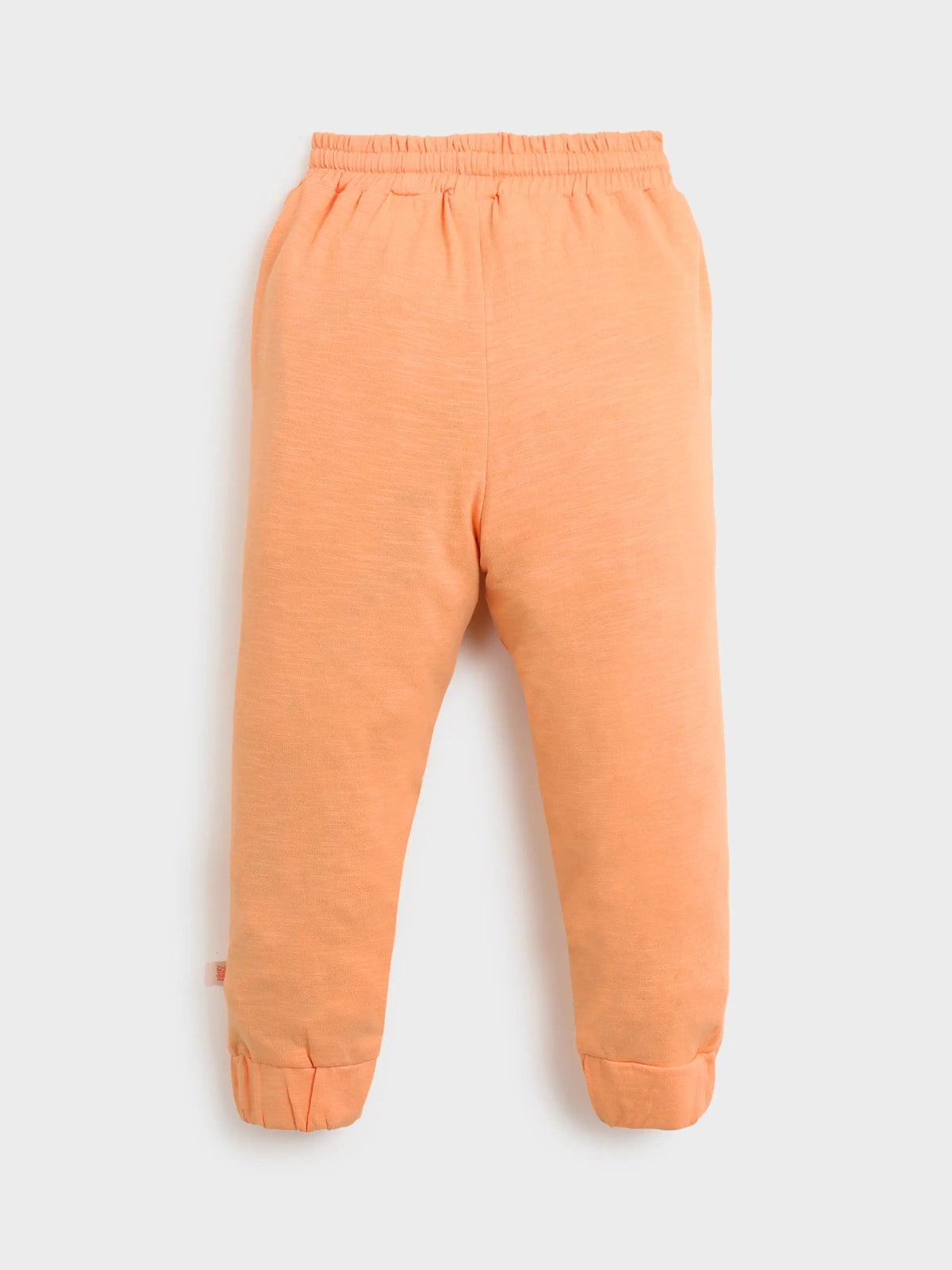 Peach Essential Jogger Pants for Kids