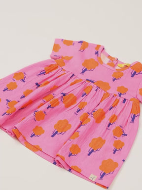 Bloom Tales Cotton A-Line Dress