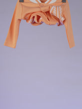 Dreamy Orange Polo Collar Sleepsuit