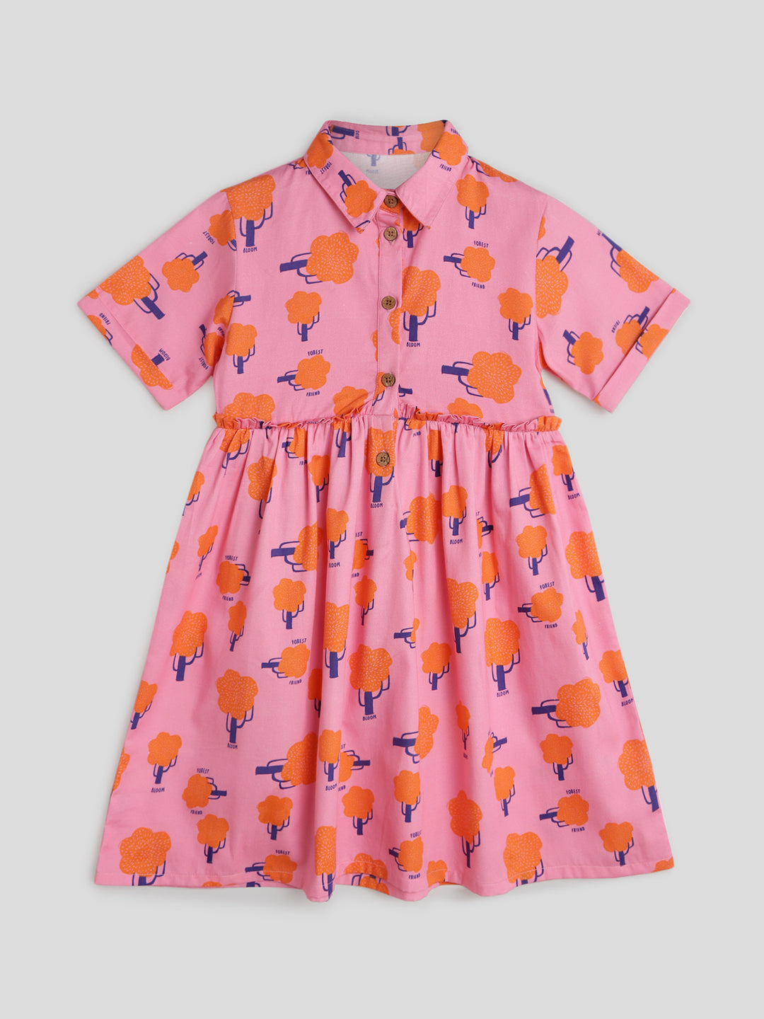 Pink Bloom Dress Somersault