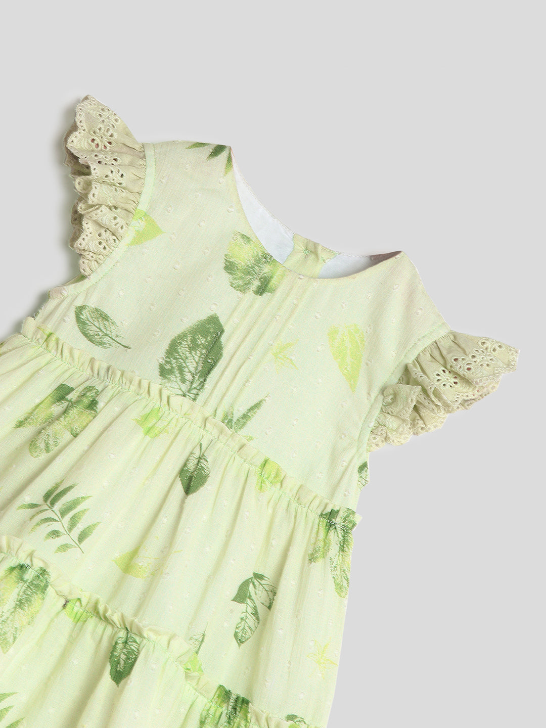 Very Leafy Tier Dress Somersault