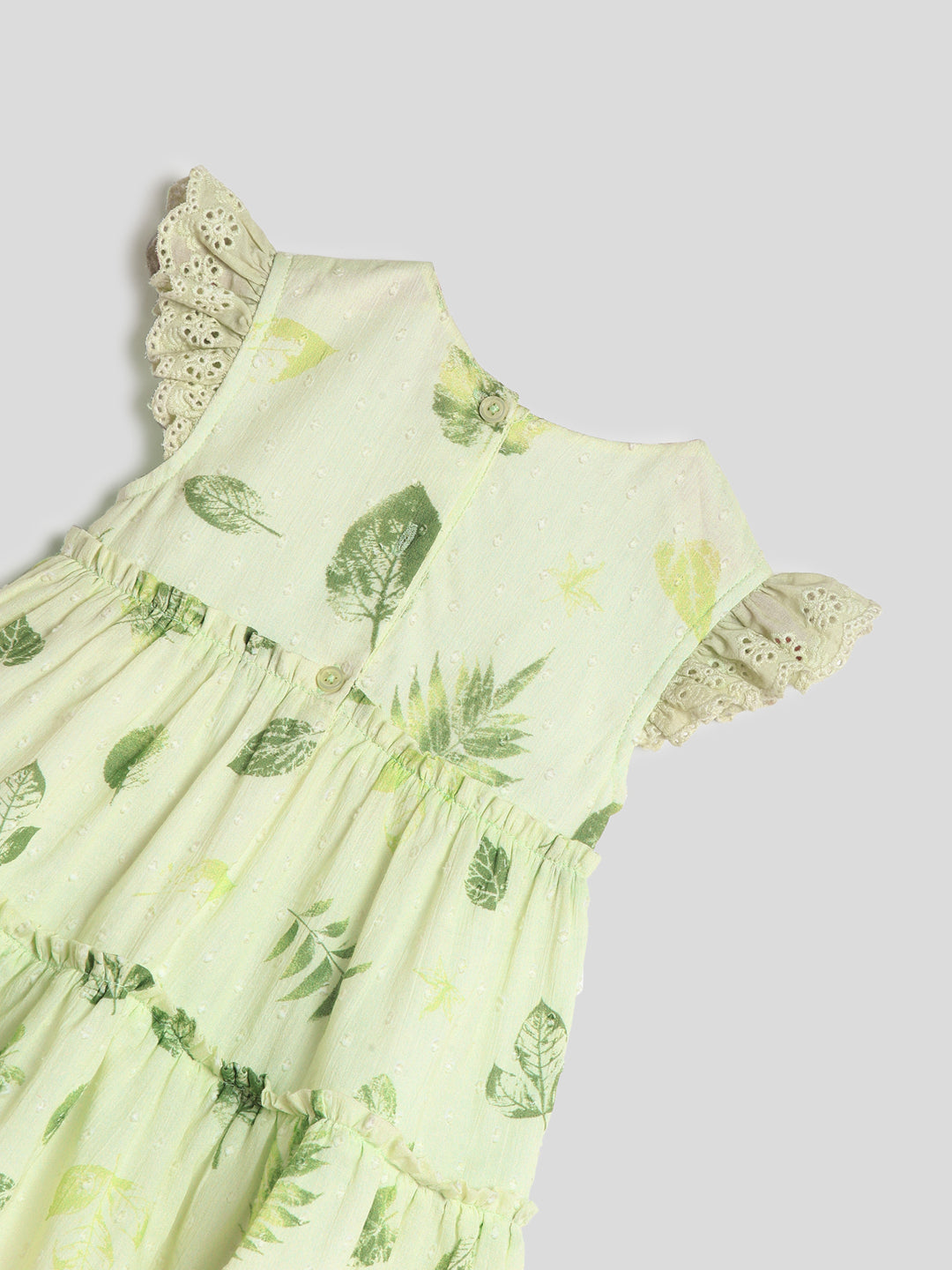 Very Leafy Tier Dress Somersault