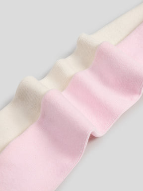 Tights Ecru Pink Pack Of 2 Somersault