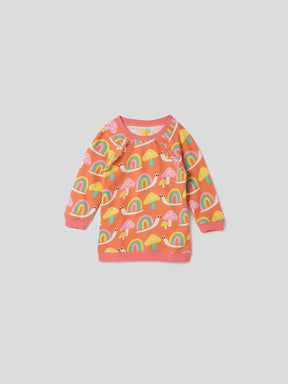 Rainbow Snail Sweatshirt Somersault