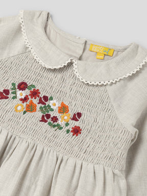 Grey Gardenia Dress Somersault