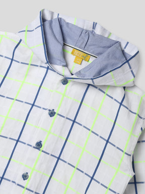 Neon Pop Hooded Shirt Somersault