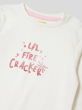 Li'L Cracker Sleepsuit Somersault