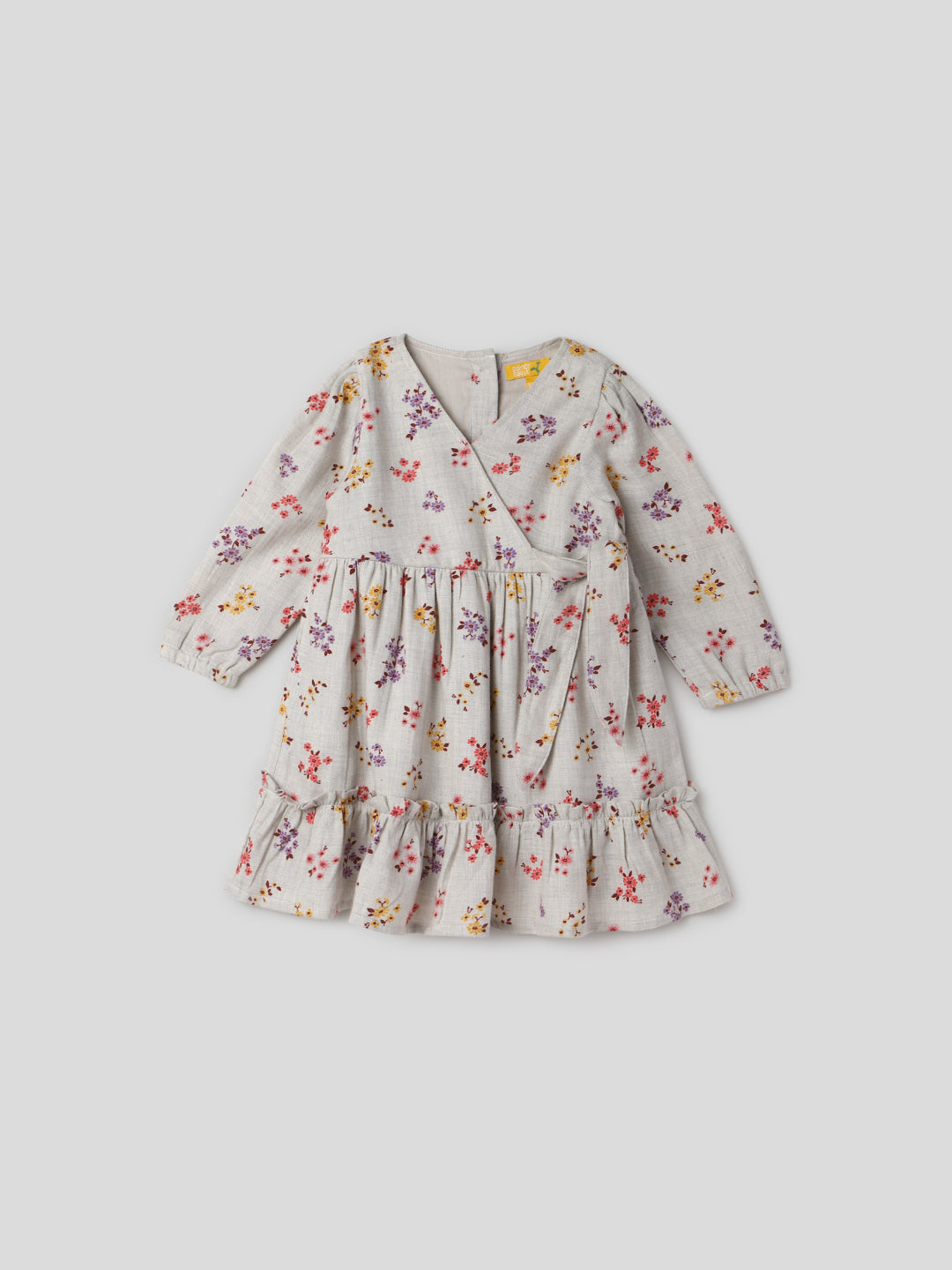 Bouquet Wrap Dress Somersault